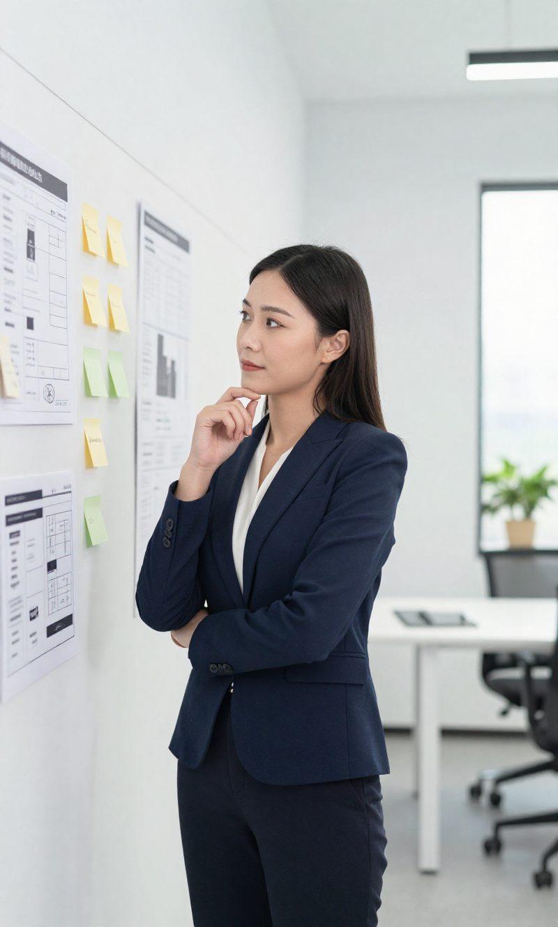 Hiring lead planning a recruitment strategy