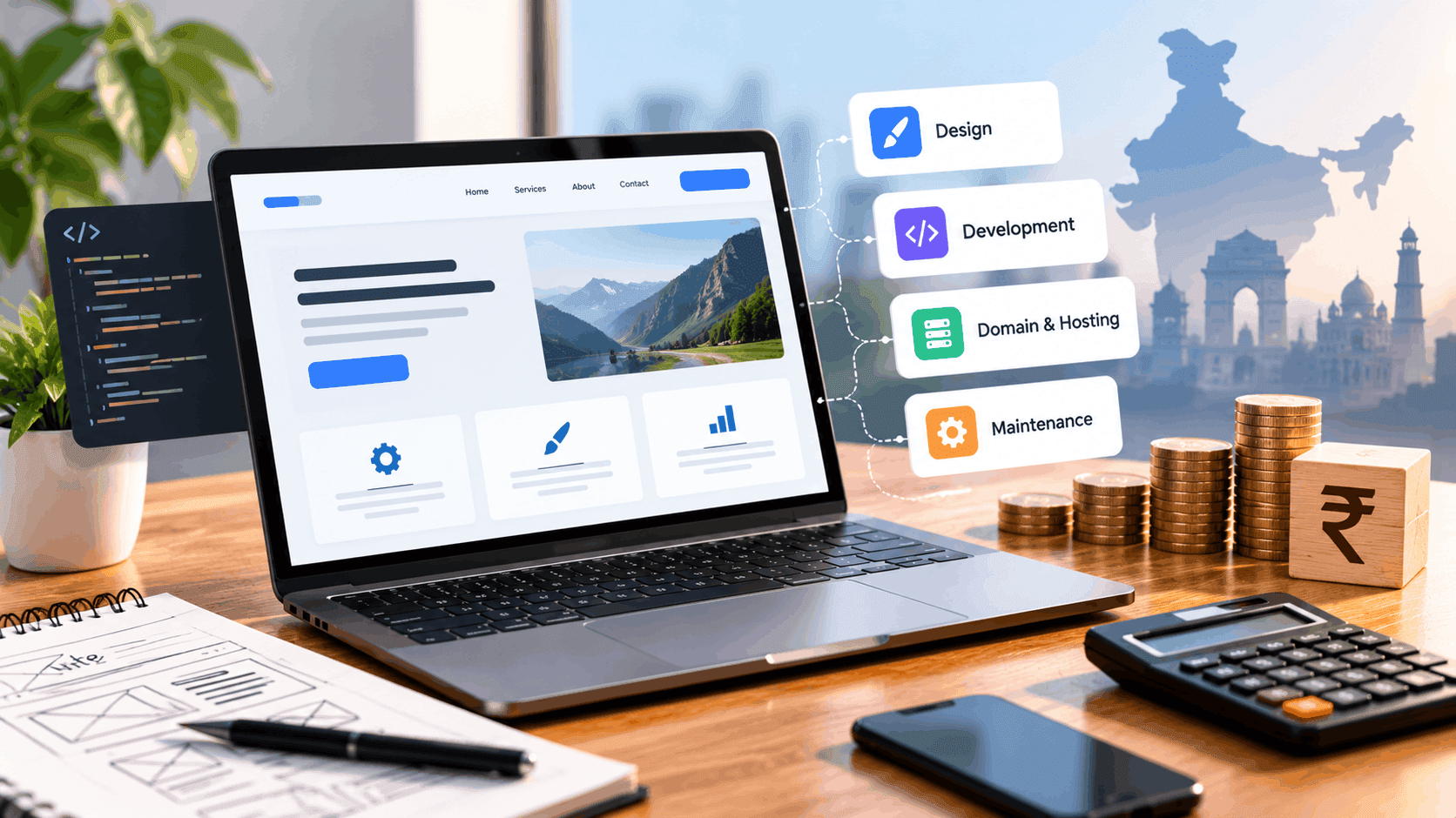What Is the Website Development Cost in India and What Drives It?