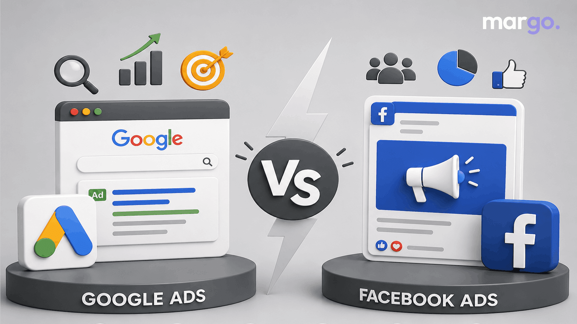 Google Ads vs Facebook Ads: Differences, Benefits & Which to Choose